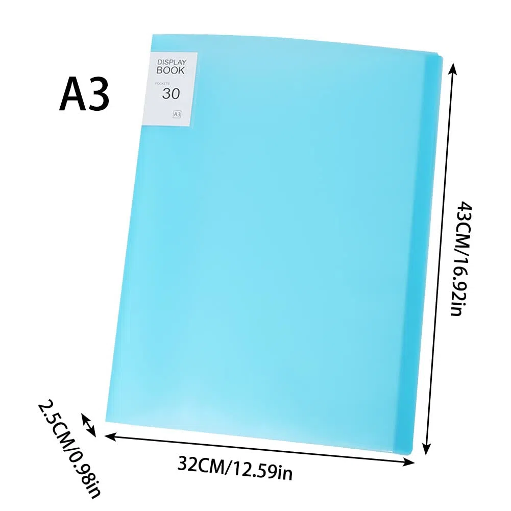 Raccoglitore per Diamond Art, Diamond Painting Storage Book con 30 Tasche Trasparenti per Painting Presentation