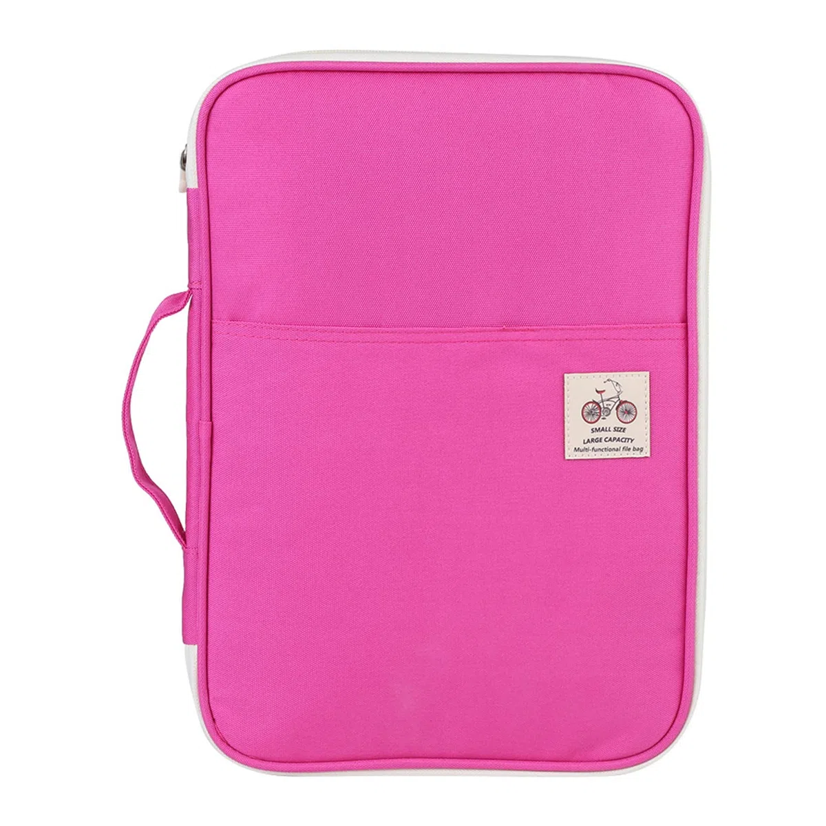 Borsa Portadocumenti A4 Viola, Organizer Multitasche, Impermeabile, Perfetta per Viaggi di Lavoro, Robusto Tessuto Oxford, Contiene Documenti A4 (#03)