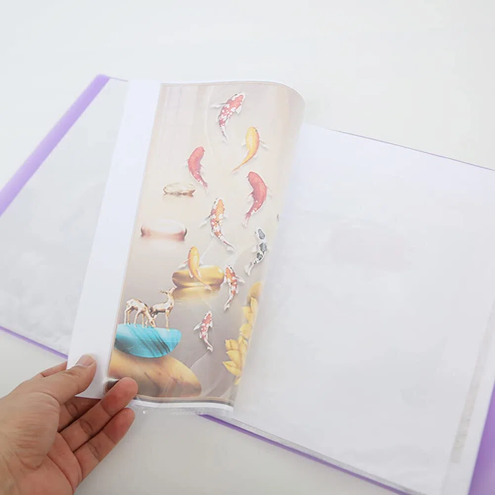 Raccoglitore per Diamond Art, Diamond Painting Storage Book con 30 Tasche Trasparenti per Painting Presentation