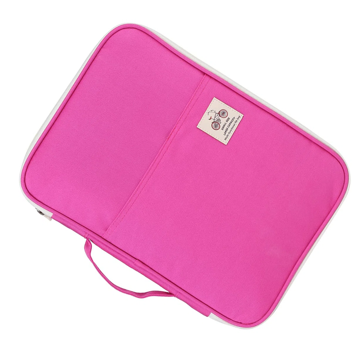 Borsa Portadocumenti A4 Viola, Organizer Multitasche, Impermeabile, Perfetta per Viaggi di Lavoro, Robusto Tessuto Oxford, Contiene Documenti A4 (#03)